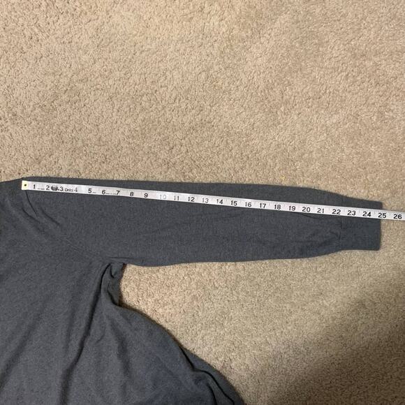 Banana Republic Men's Luxury Blend Cashmere Blend V-Neck Gray Sweater Sz L GUC - Picture 7 of 7